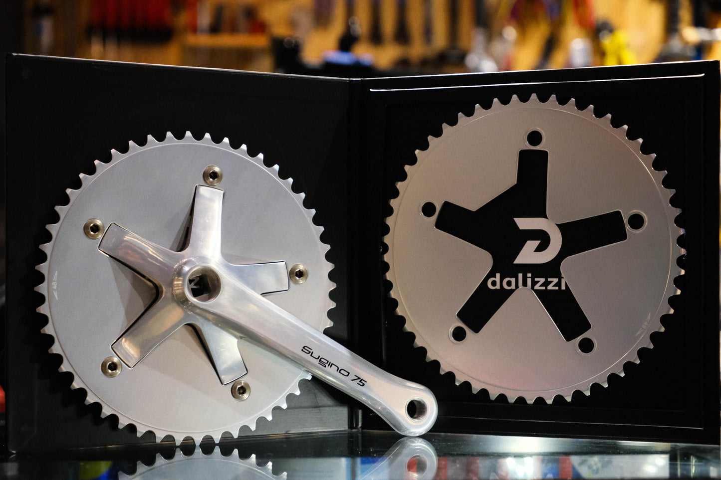 Dalizzia Aero Chainring for Sugino 75