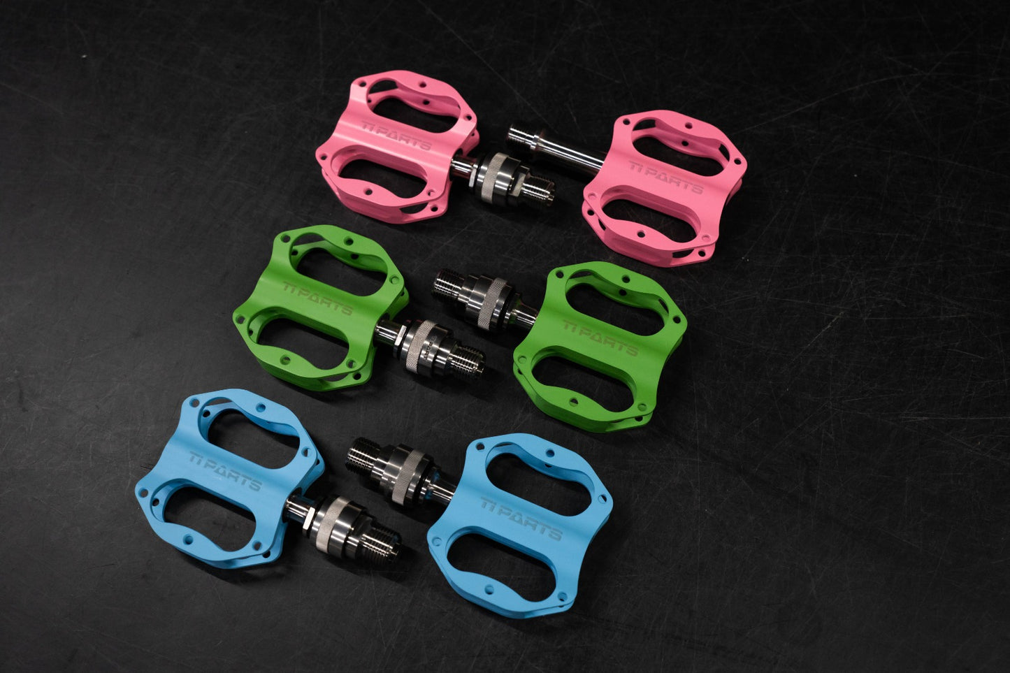 Ti Parts Workshop Mini Pedal and EzyWheel For Brompton Archive Edition